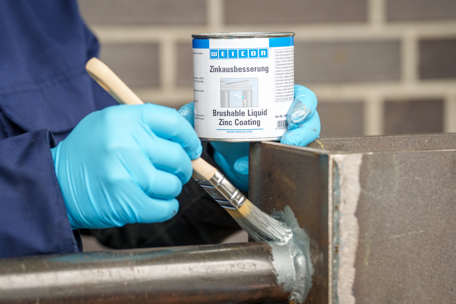 Brushable Liquid Zinc Coating* | corrosion protection for galvanized surfaces