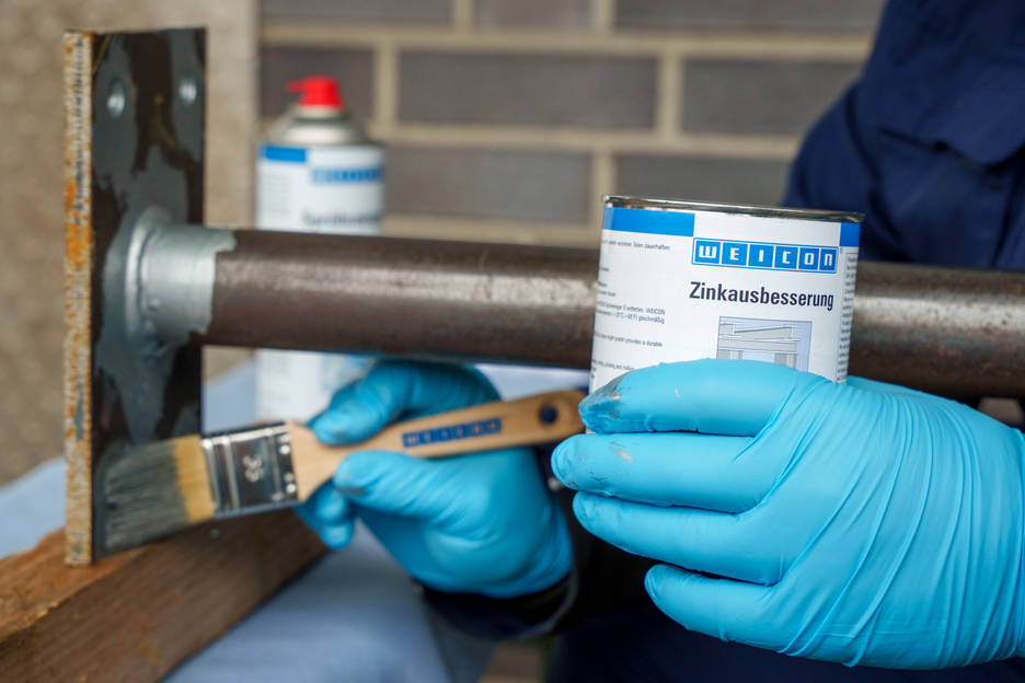 Brushable Liquid Zinc Coating* | corrosion protection for galvanized surfaces