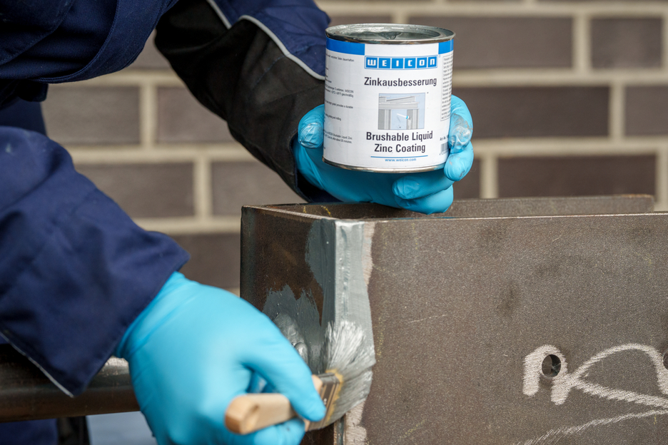 Brushable Liquid Zinc Coating* | corrosion protection for galvanized surfaces