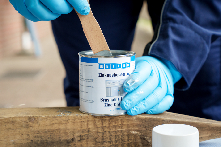 Brushable Liquid Zinc Coating* | corrosion protection for galvanized surfaces